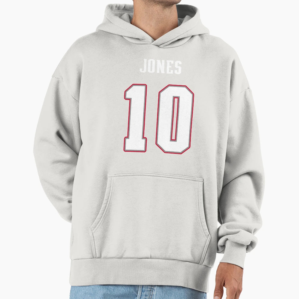 Mac Jones Jersey Hoodie - Casual Everyday Wear Men Women - T-Shirt, Sweatshirt, Hoodie