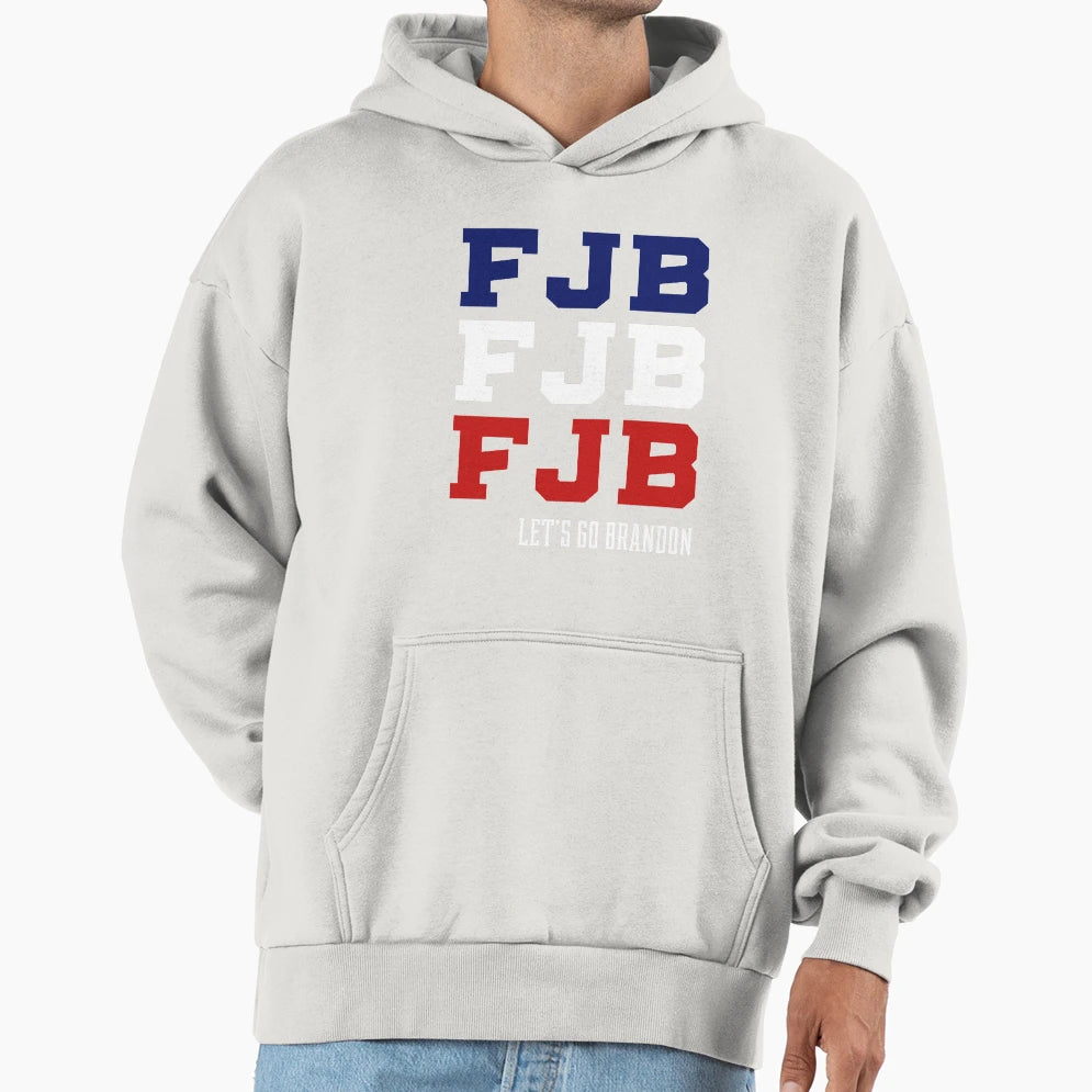 Lets Go Brandon Usa Political Gift Hoodie - Unique Graphic Men Women - T-Shirt, Sweatshirt, Hoodie