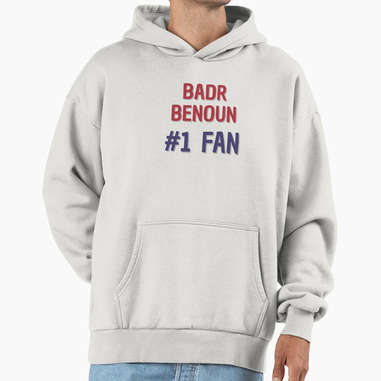 Badr Benoun 1 Fan Hoodie - Casual Everyday Wear Men Women - T-Shirt, Sweatshirt, Hoodie