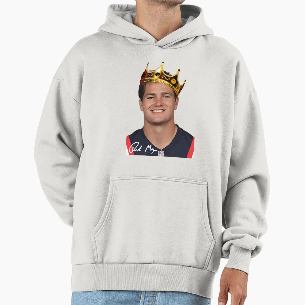 King Drake Maye Drake Maye Hoodie - Novelty Apparel Unisex - T-Shirt, Sweatshirt, Hoodie