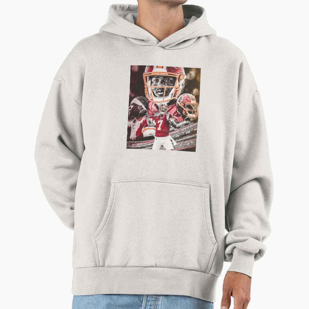 Dwayne Haskins Hoodie - Aesthetic Graphic Unisex - T-Shirt, Sweatshirt, Hoodie