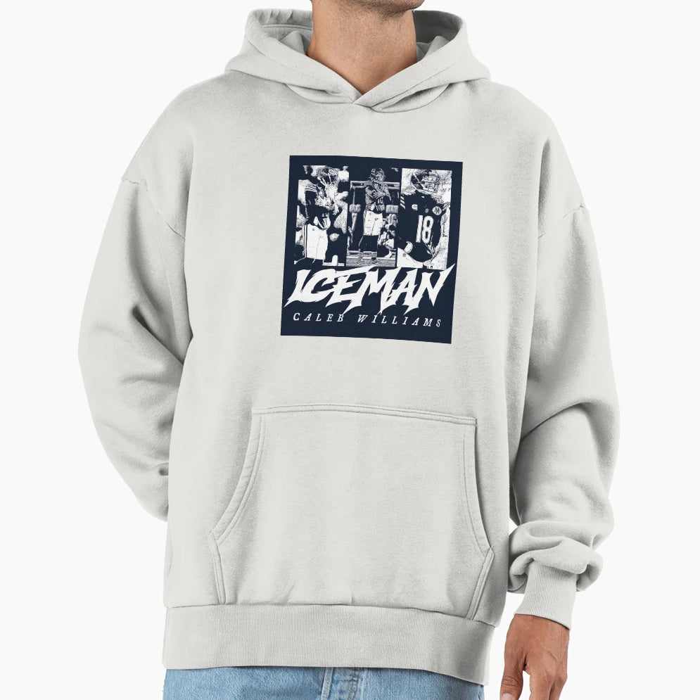 CW Iceman Hoodie - Minimalist Print for Adults - T-Shirt, Sweatshirt, Hoodie