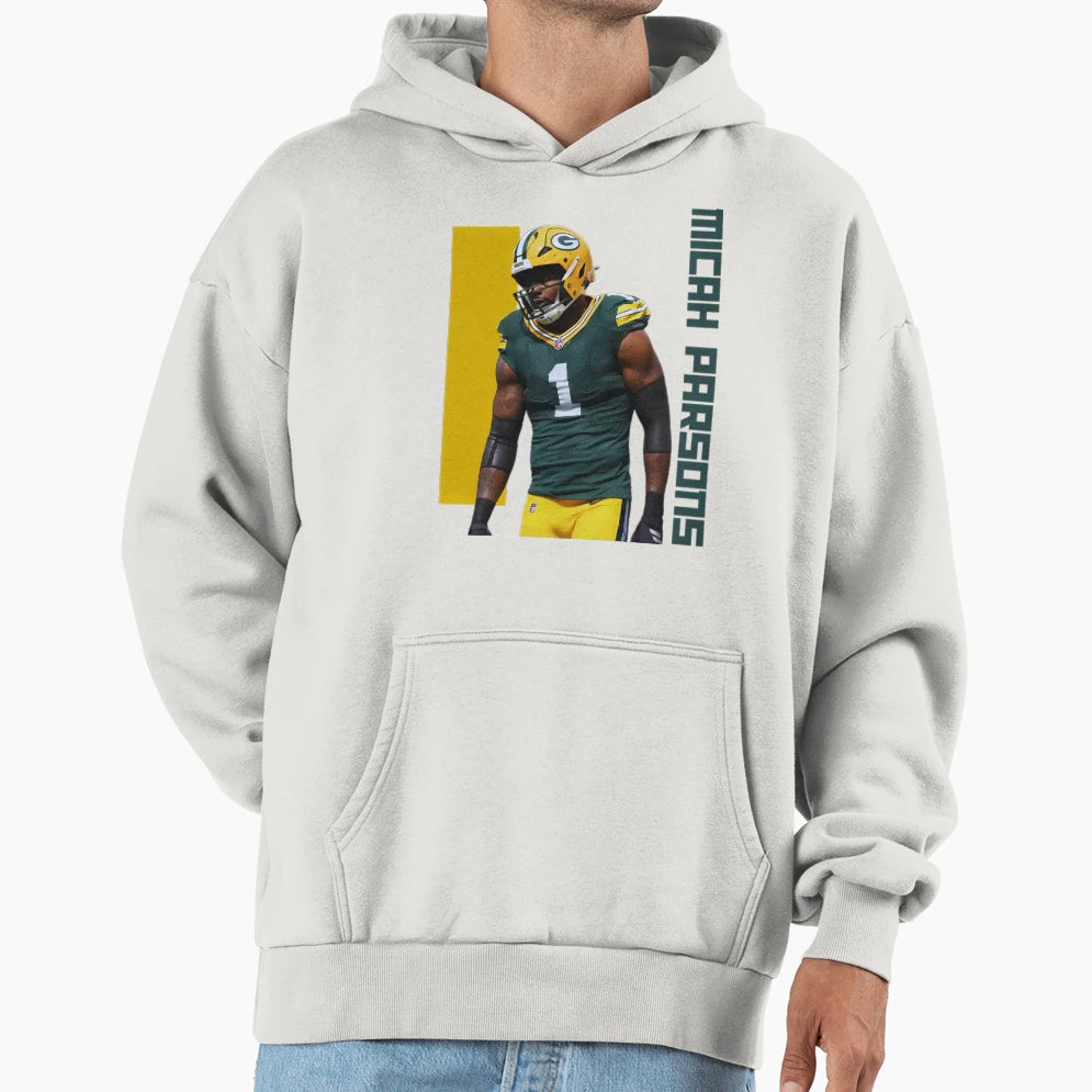 MP Green Bay Tariik 268 Hoodie - Trendy Graphic for Adults - T-Shirt, Sweatshirt, Hoodie
