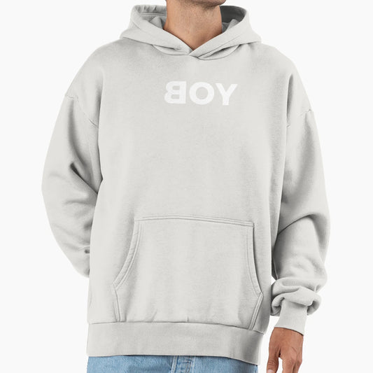 Backwards Letter Hoodie - Novelty Apparel Men Women - T-Shirt, Sweatshirt, Hoodie