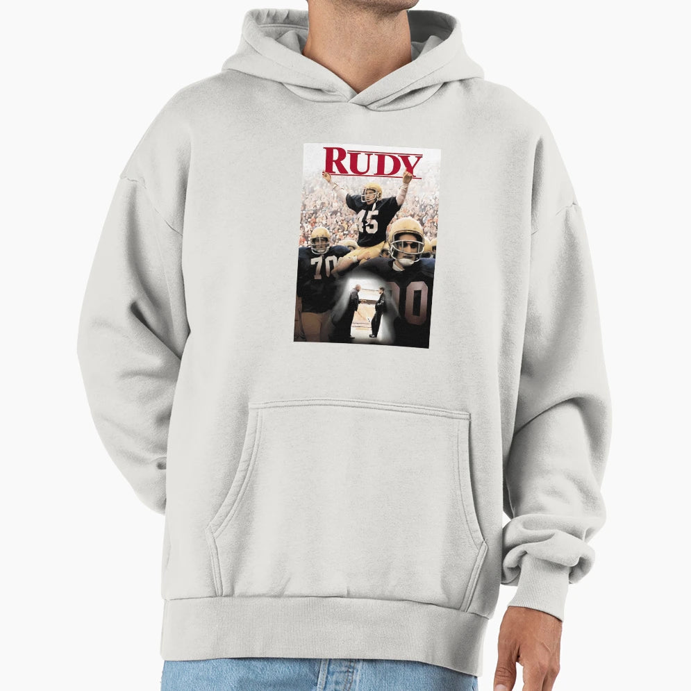 Rudy Hoodie - Unique Graphic for Adults - T-Shirt, Sweatshirt, Hoodie