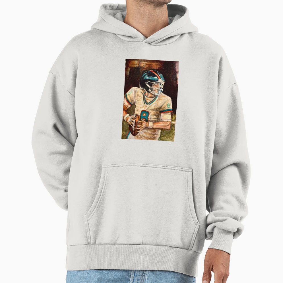 Football Player Hoodie - Aesthetic Graphic for Adults - T-Shirt, Sweatshirt, Hoodie