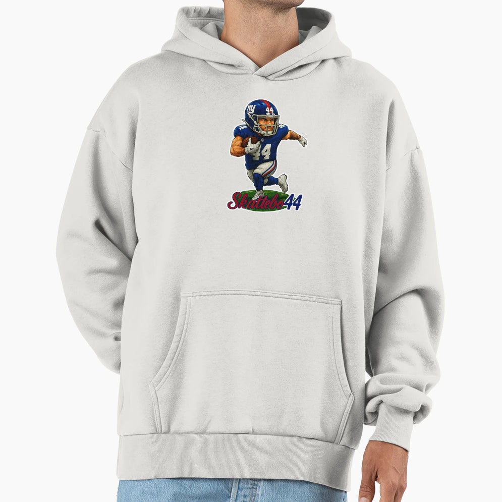 Malik Nabers Cam Skattebo Ny Running Back Hoodie - Unique Graphic Unisex - T-Shirt, Sweatshirt, Hoodie