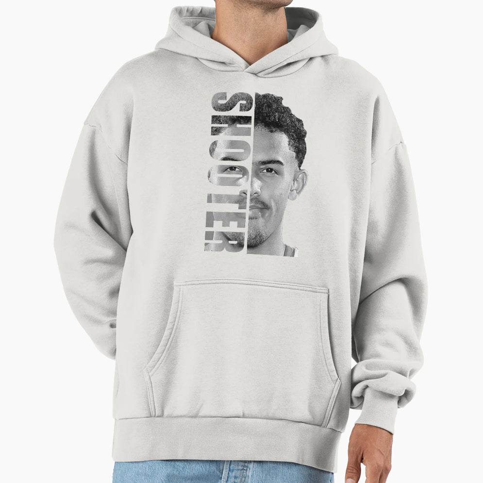 Trae Young Shooter Hoodie - Unique Graphic Men Women - T-Shirt, Sweatshirt, Hoodie