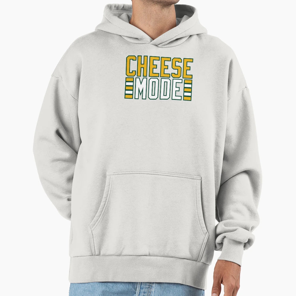 Green Bay Packers Cheese Mode Hoodie - Custom Art Print Men Women - T-Shirt, Sweatshirt, Hoodie