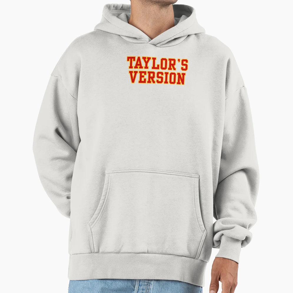 Taylors Version Chiefs Superbowl Hoodie - Graphic Print for Adults - T-Shirt, Sweatshirt, Hoodie