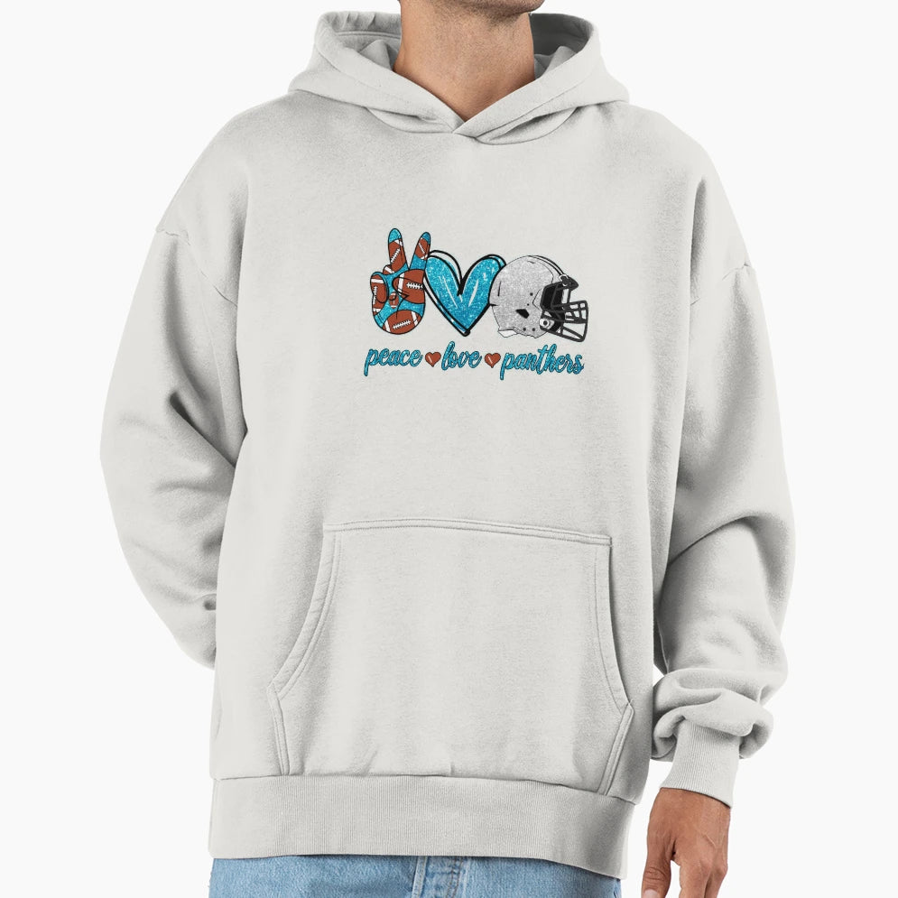 Art Carolina Panthers Hoodie - Minimalist Print for Adults - T-Shirt, Sweatshirt, Hoodie