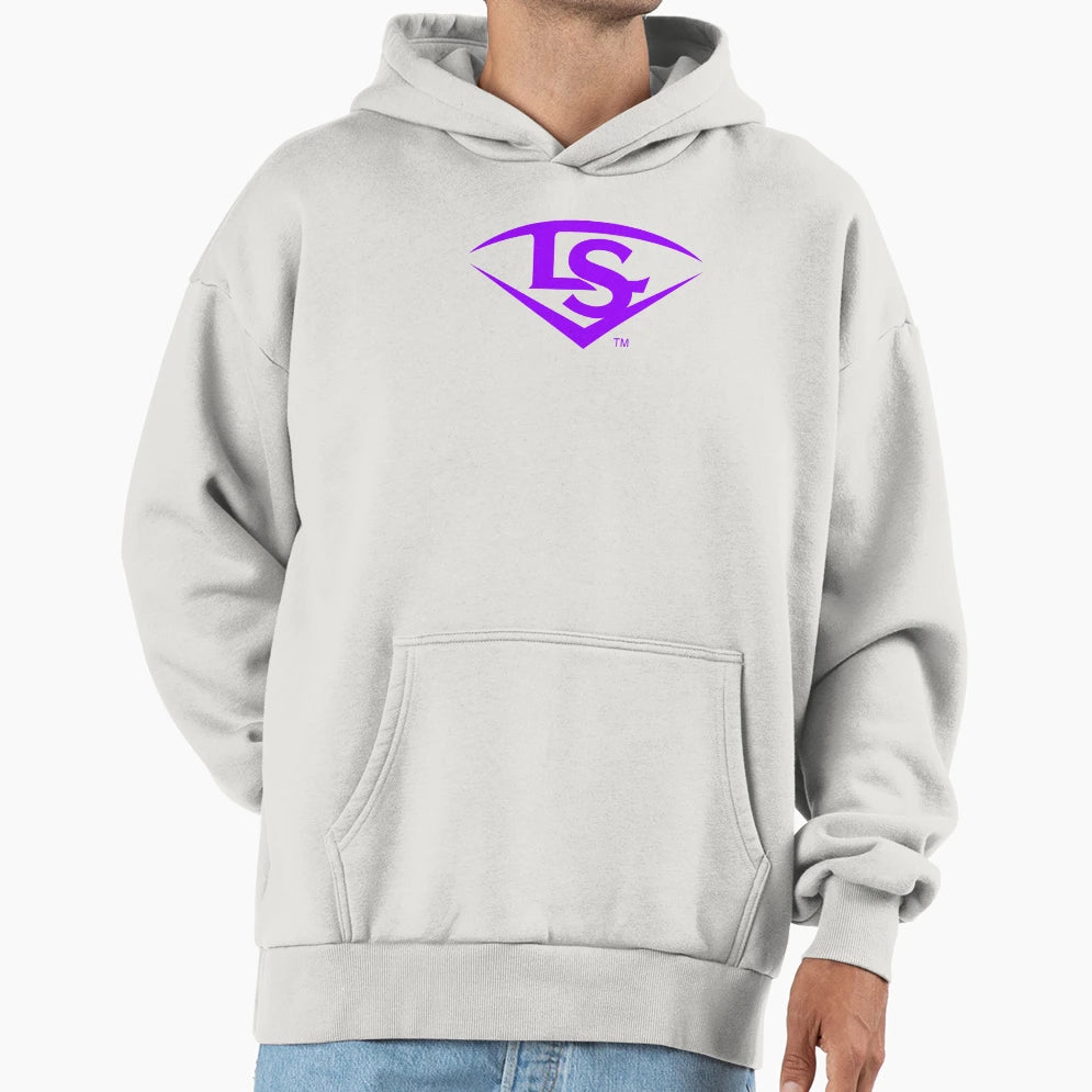 Louisville Slugger Purple Hoodie - Fun Novelty Design Unisex - T-Shirt, Sweatshirt, Hoodie