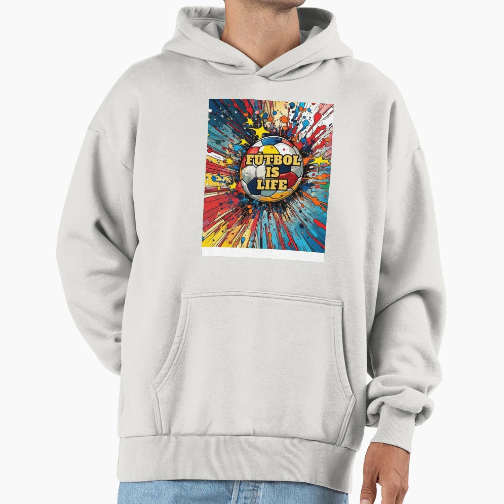 Football Is Life Series1 Hoodie - Streetwear Style Unisex - T-Shirt, Sweatshirt, Hoodie