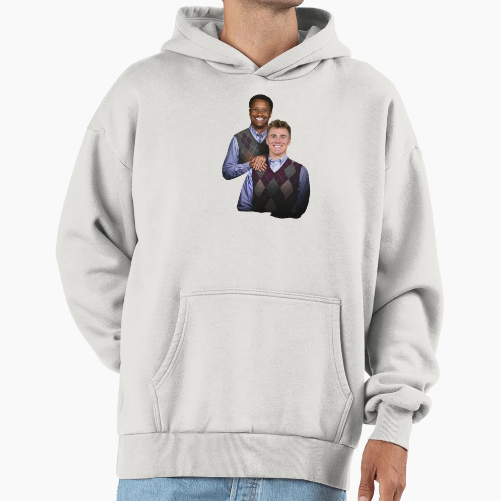 Bo Nix Courtland Sutton Denver Football Hoodie - Trendy Graphic Unisex - T-Shirt, Sweatshirt, Hoodie