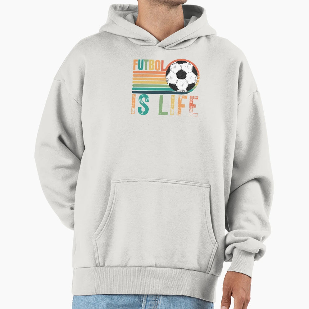 Futbol Is Life T-Shirt - Custom Art Print Unisex - T-Shirt, Sweatshirt, Hoodie