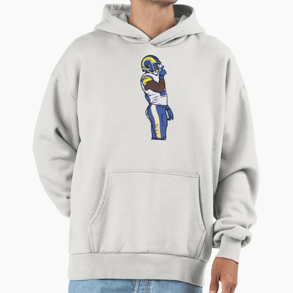 Kyren Williams Shhh Hoodie - Graphic Print Men Women - T-Shirt, Sweatshirt, Hoodie