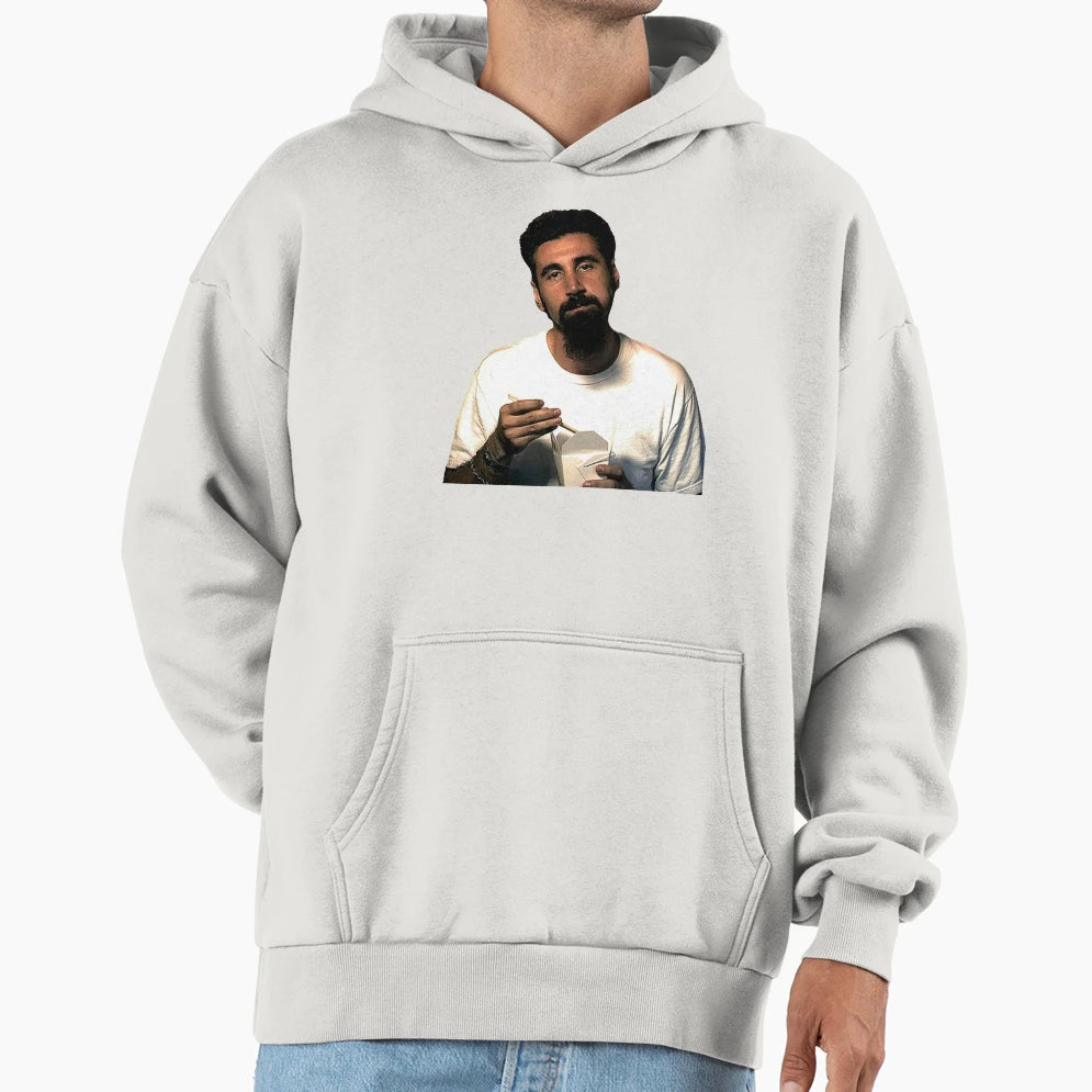 Chop Suey Serj Hoodie - Fun Novelty Design for Adults - T-Shirt, Sweatshirt, Hoodie