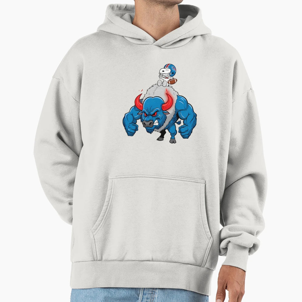 Buffalo And Snoopy Bills Football Hoodie - Unique Graphic for Adults - T-Shirt, Sweatshirt, Hoodie