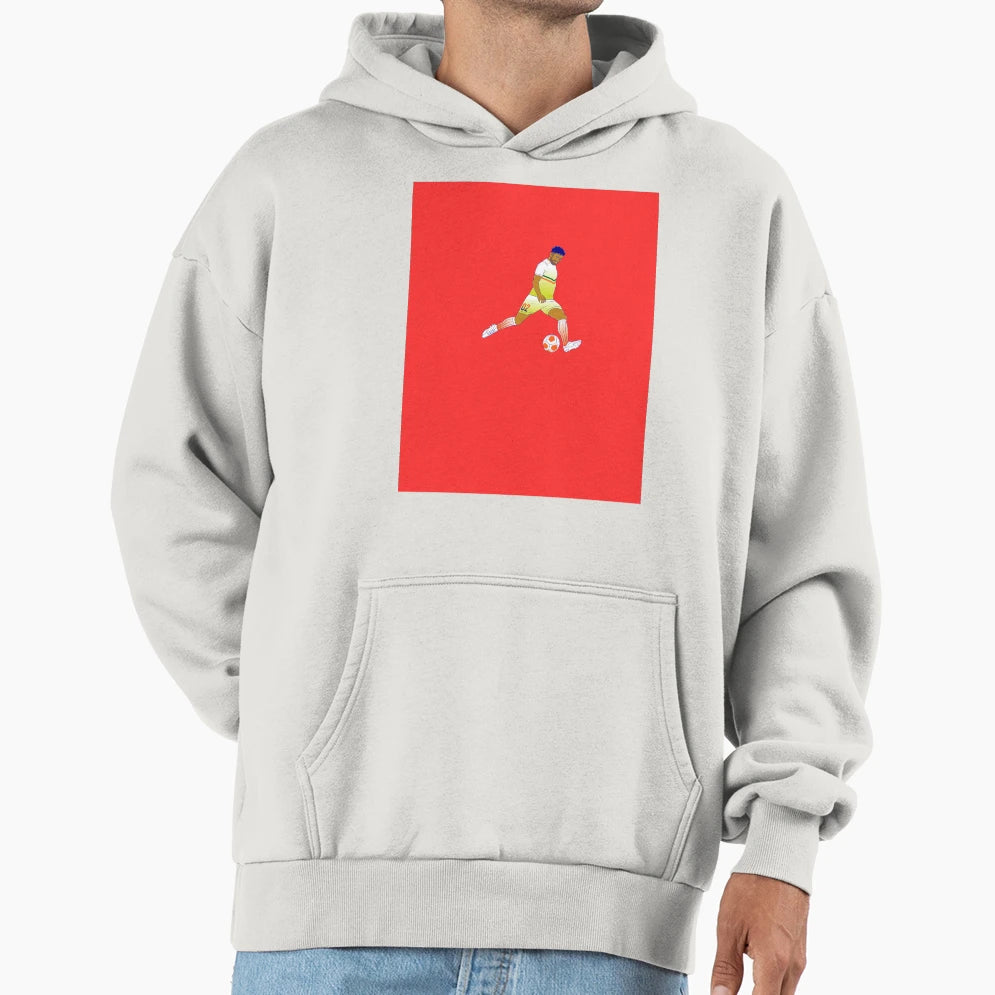 Footballer Hoodie - Streetwear Style Unisex - T-Shirt, Sweatshirt, Hoodie
