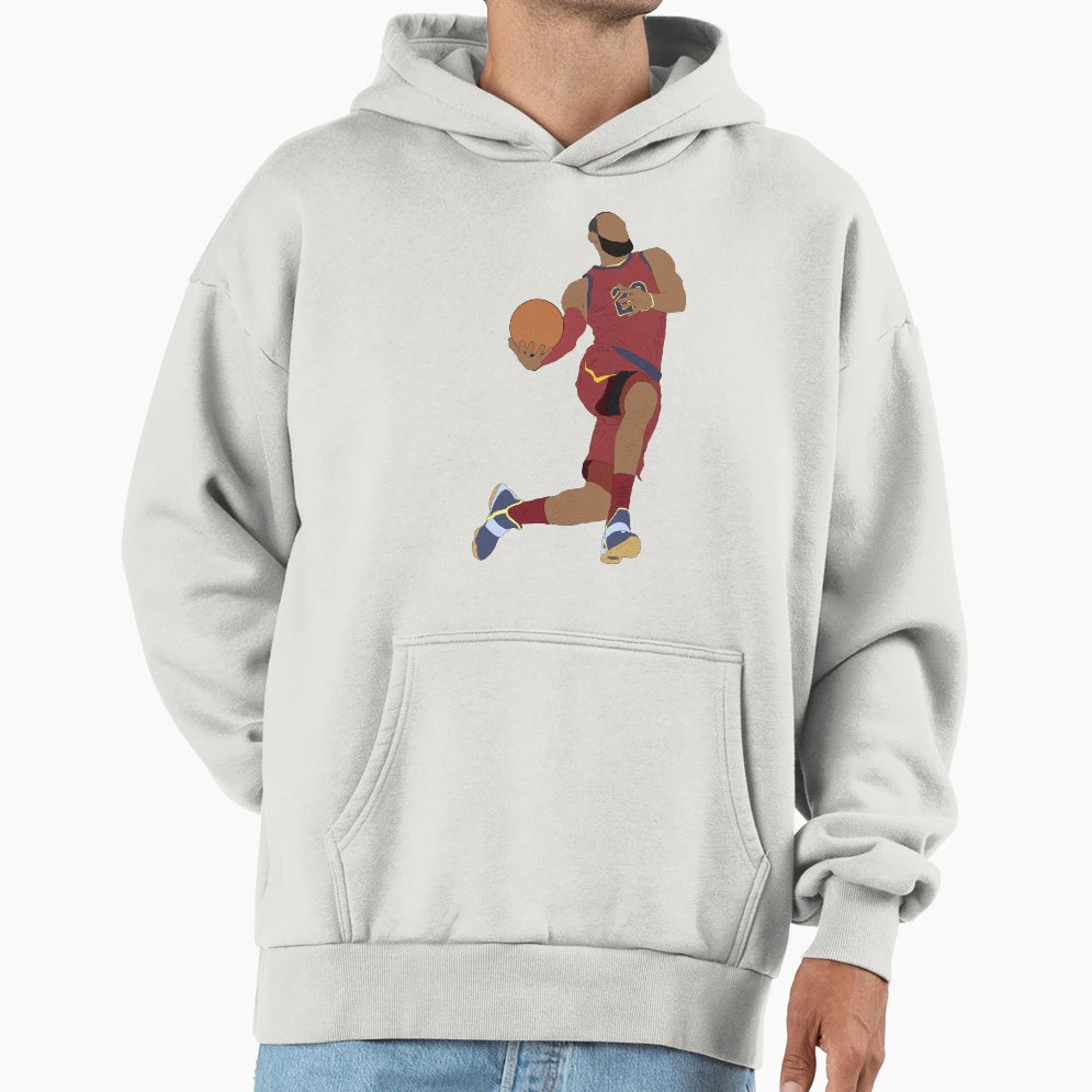 Lebron James Windmill Hoodie - Minimalist Print Unisex - T-Shirt, Sweatshirt, Hoodie