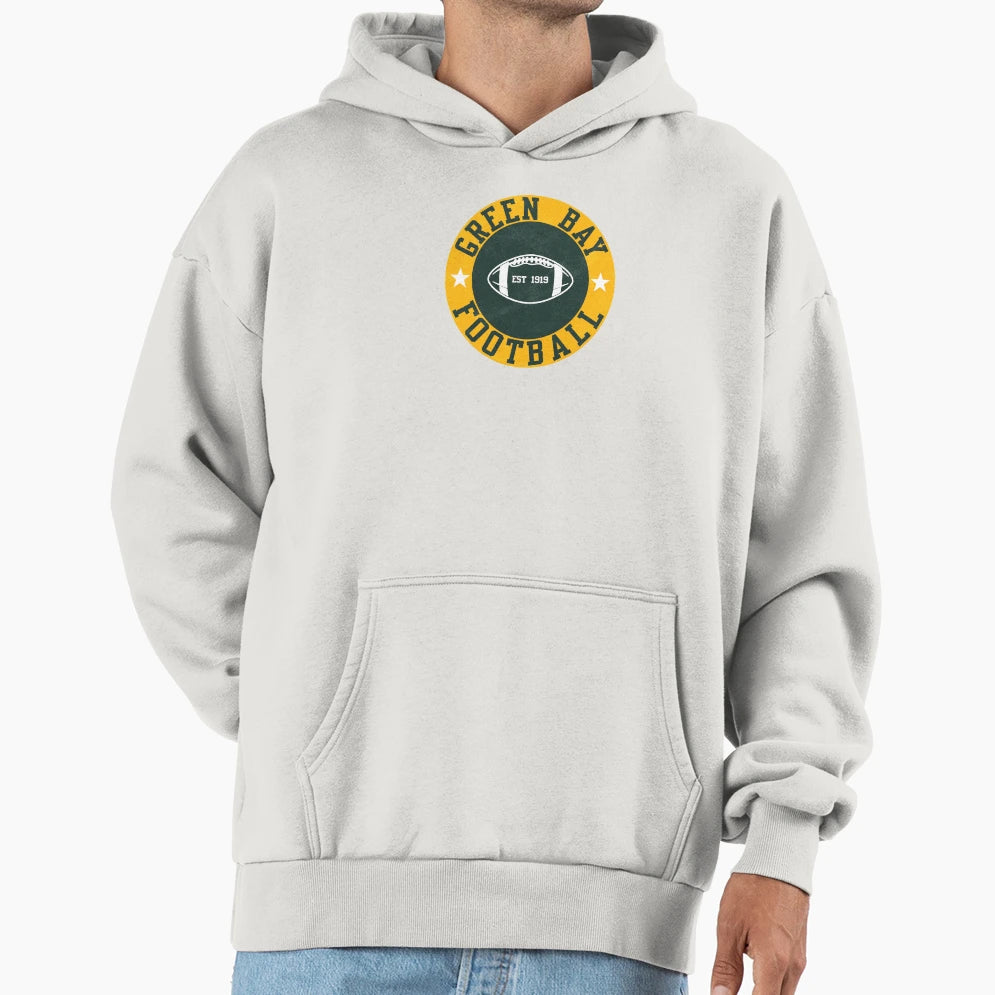 Green Bay Football Hoodie - Casual Everyday Wear for Adults - T-Shirt, Sweatshirt, Hoodie