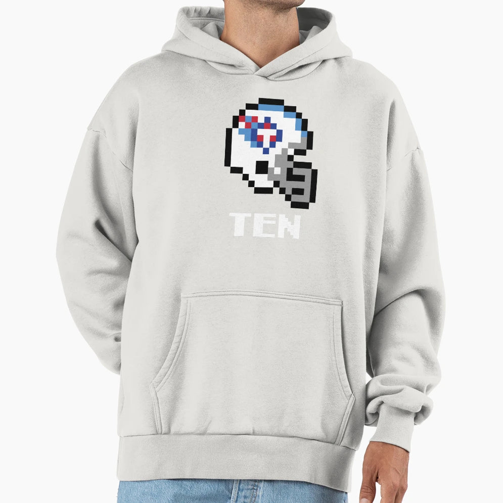 Tennessee Titans Tecmo Super Bowl Hoodie - Minimalist Print for Adults - T-Shirt, Sweatshirt, Hoodie