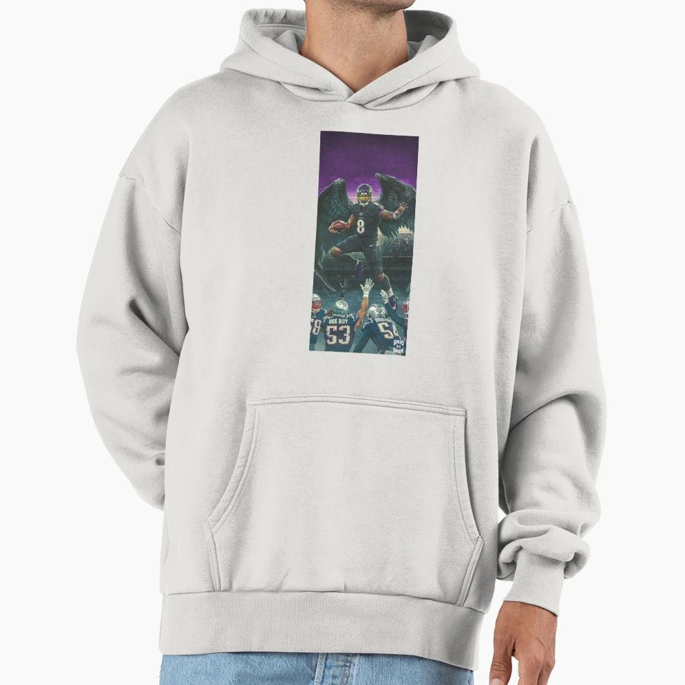 Football Hoodie - Aesthetic Graphic for Adults - T-Shirt, Sweatshirt, Hoodie