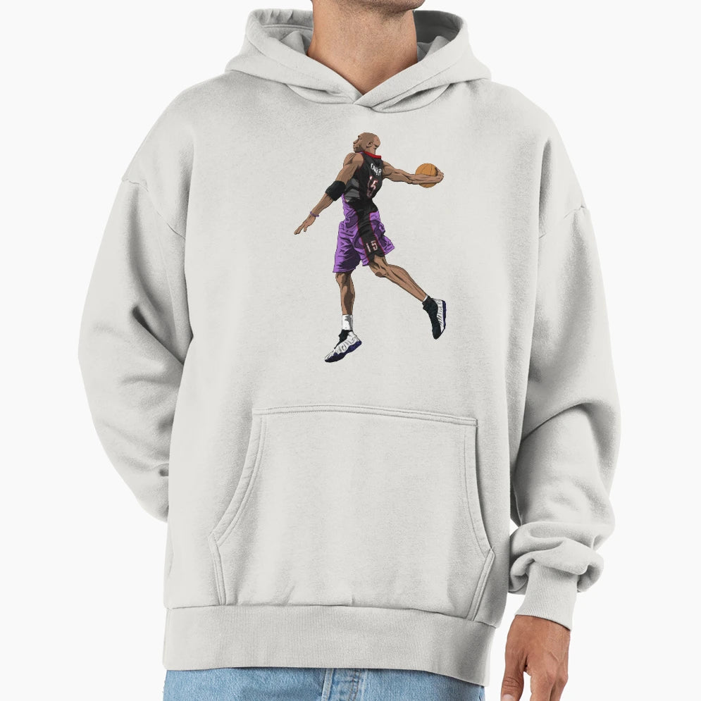 Vince Carter 15 Best Dunk Basketball Hoodie - Minimalist Print Unisex - T-Shirt, Sweatshirt, Hoodie