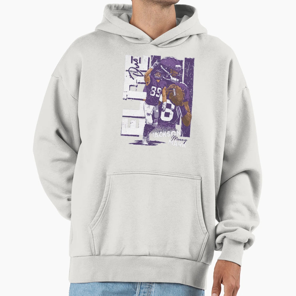 Mark Andrews Lamar Baltimore Duo Hoodie - Trendy Graphic for Adults - T-Shirt, Sweatshirt, Hoodie