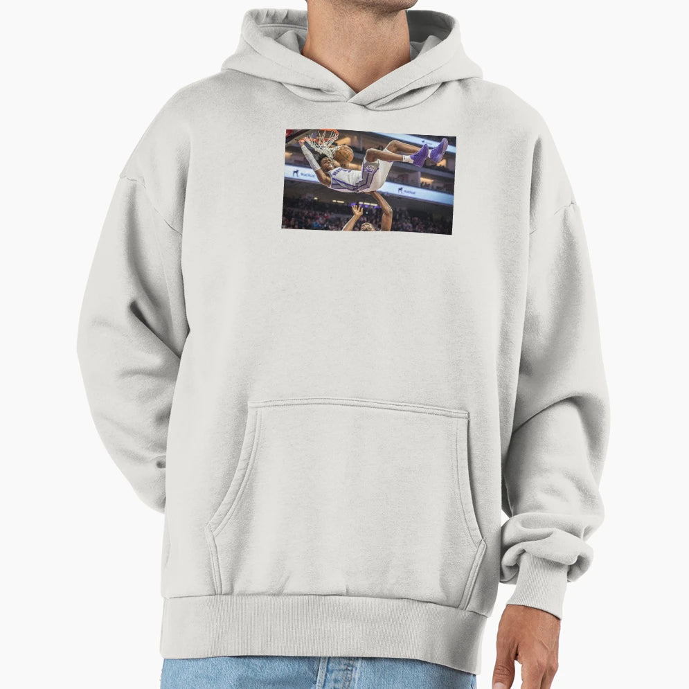 Wallpaper De Aaron Fox Illustration Hoodie - Minimalist Print Unisex - T-Shirt, Sweatshirt, Hoodie