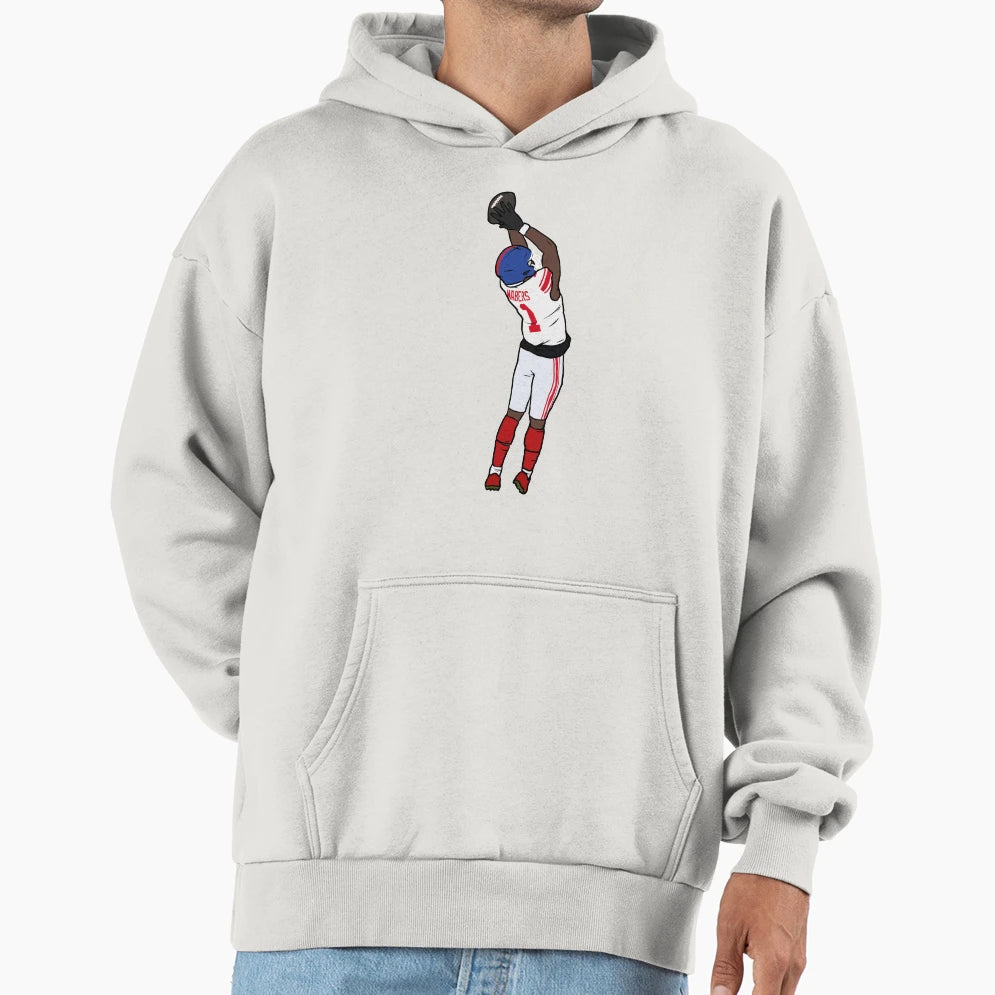 Malik Nabers Catch Hoodie - Streetwear Style Unisex - T-Shirt, Sweatshirt, Hoodie
