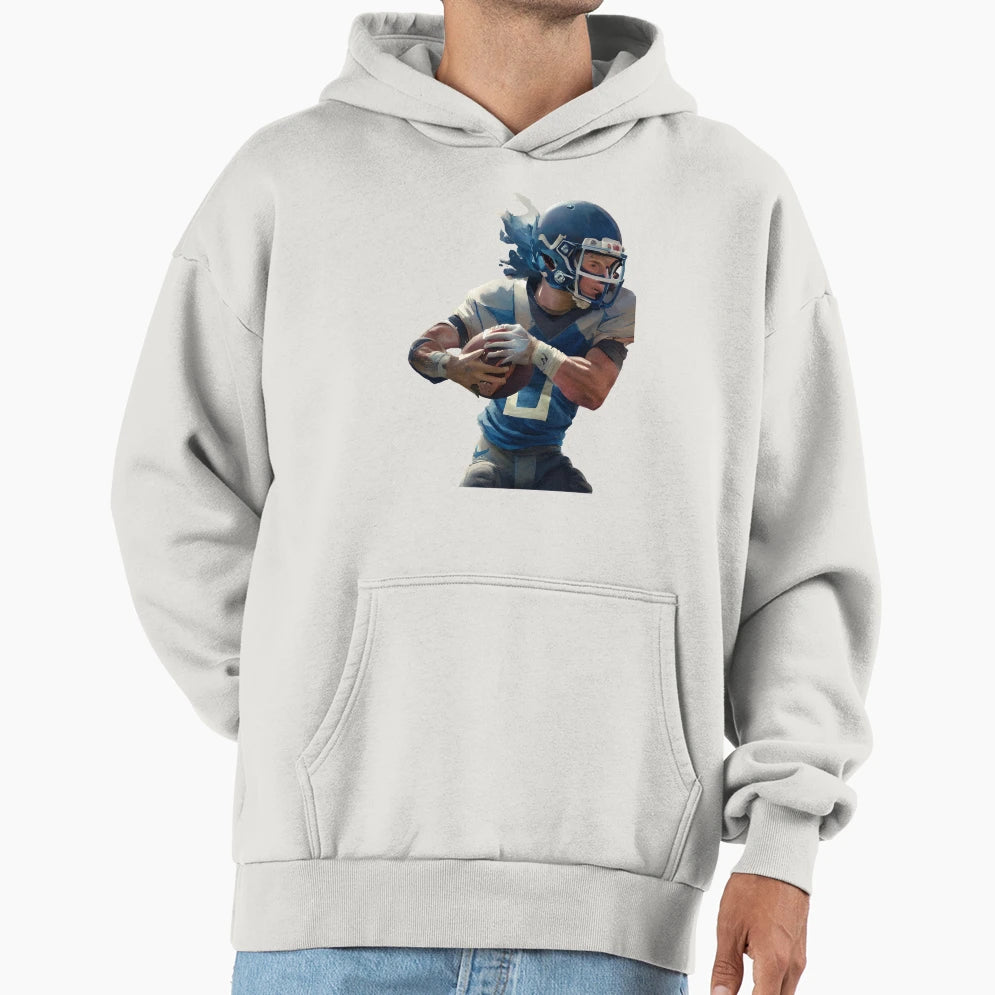 Digital Football Hoodie - Graphic Print Unisex - T-Shirt, Sweatshirt, Hoodie