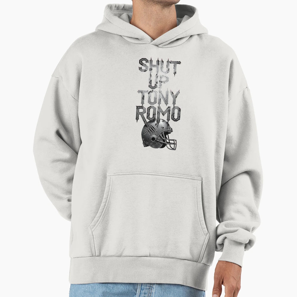 Shut Up Tony Romo Kc Hoodie - Streetwear Style for Adults - T-Shirt, Sweatshirt, Hoodie