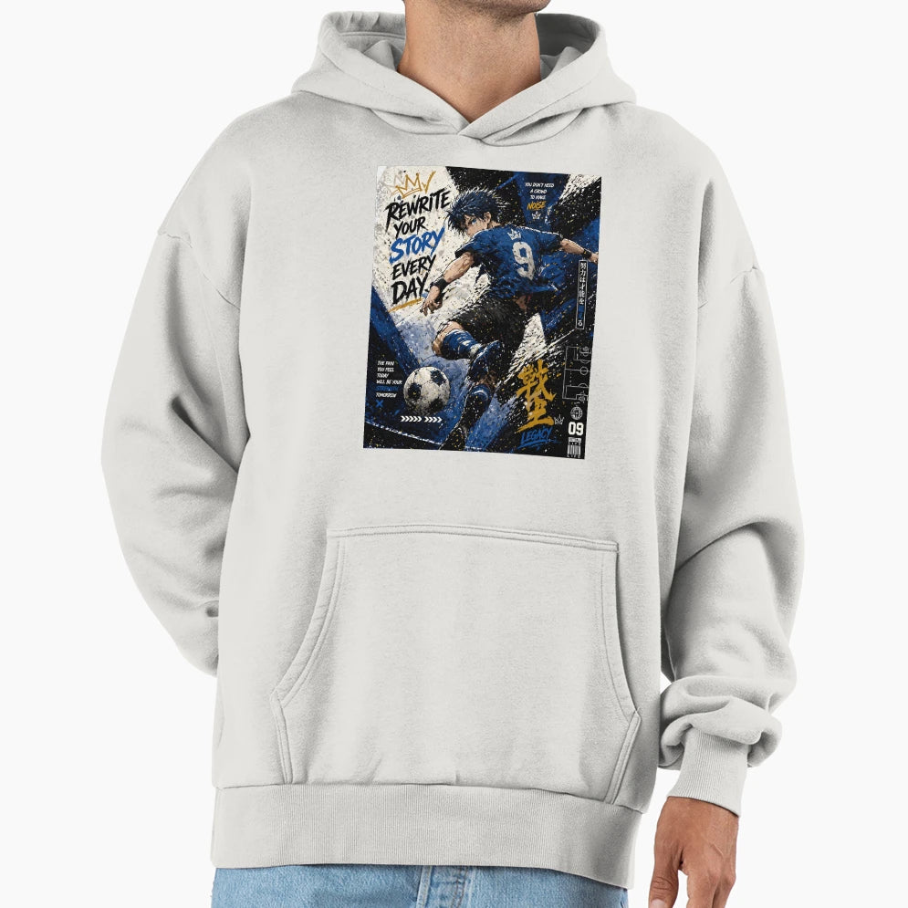 Football Hero Hoodie - Aesthetic Graphic for Adults - T-Shirt, Sweatshirt, Hoodie