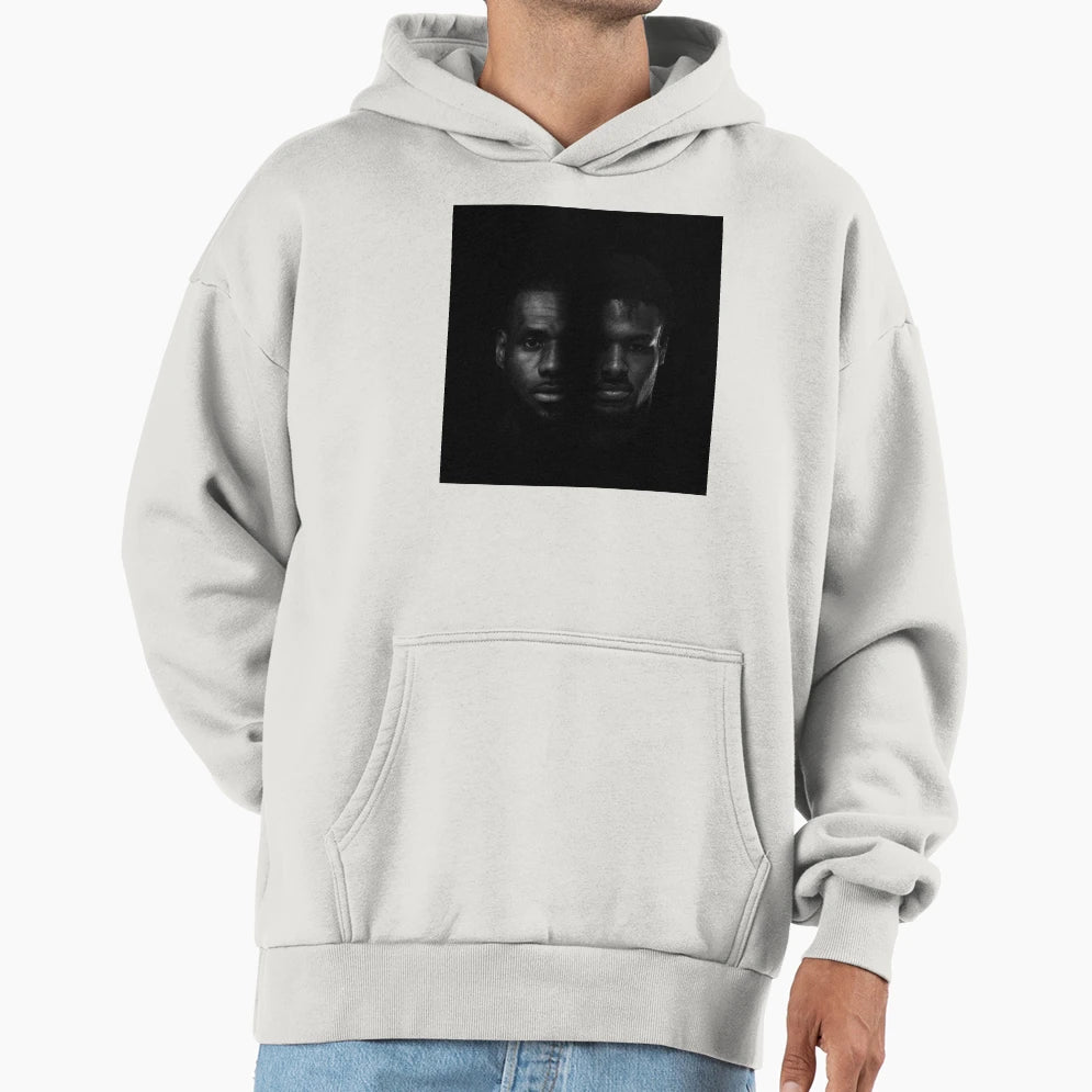 Lebron Bronny Artwork Hoodie - Casual Everyday Wear for Adults - T-Shirt, Sweatshirt, Hoodie