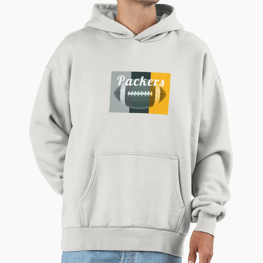 Football American Green Bay Packers Hoodie - Graphic Print for Adults - T-Shirt, Sweatshirt, Hoodie