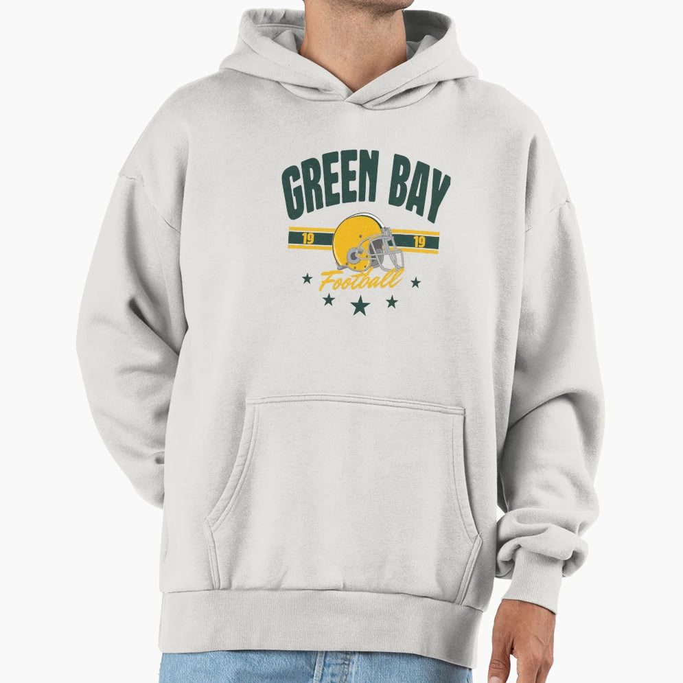 Art Green Bay Packers Hoodie - Casual Everyday Wear Men Women - T-Shirt, Sweatshirt, Hoodie