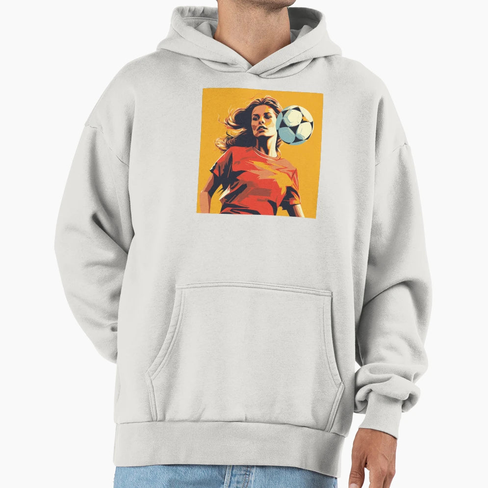 Football Soccer Player Hoodie - Casual Everyday Wear for Adults - T-Shirt, Sweatshirt, Hoodie