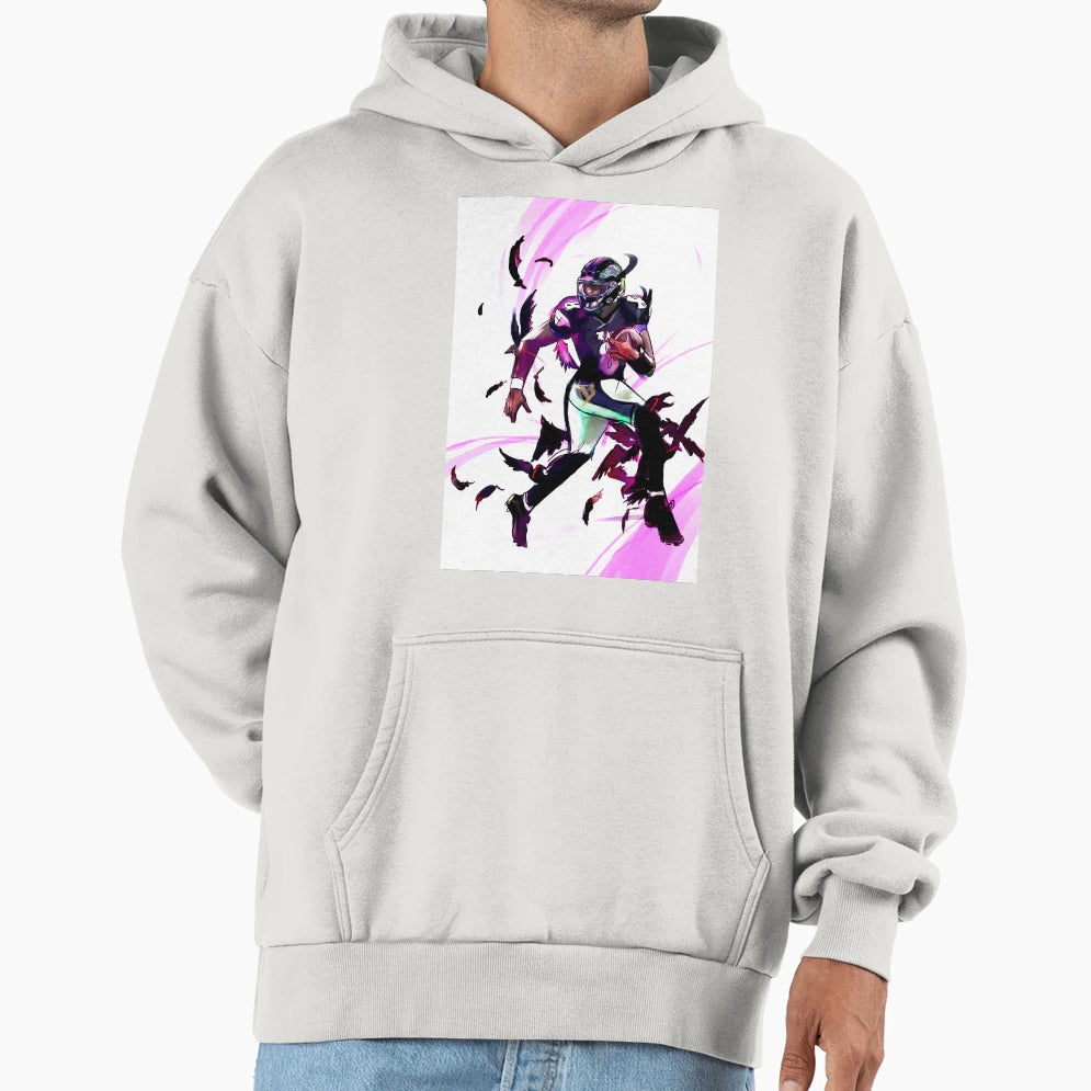 Ravens Flock Hoodie - Casual Everyday Wear Men Women - T-Shirt, Sweatshirt, Hoodie