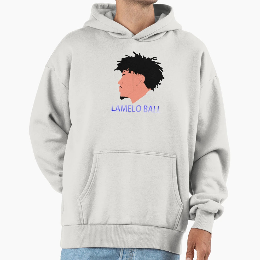 Lamelo Ball Illustration Hoodie - Custom Art Print Men Women - T-Shirt, Sweatshirt, Hoodie