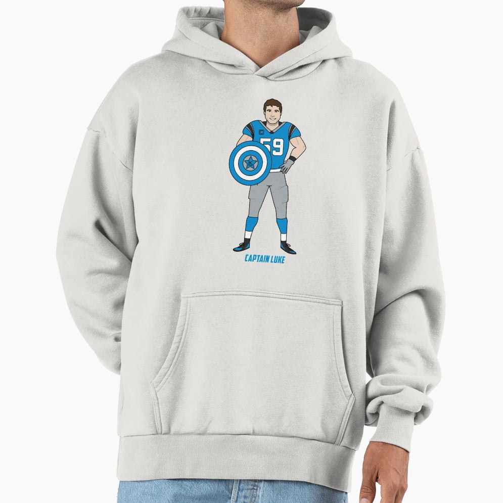 Captain Luke Hoodie - Trendy Graphic Unisex - T-Shirt, Sweatshirt, Hoodie