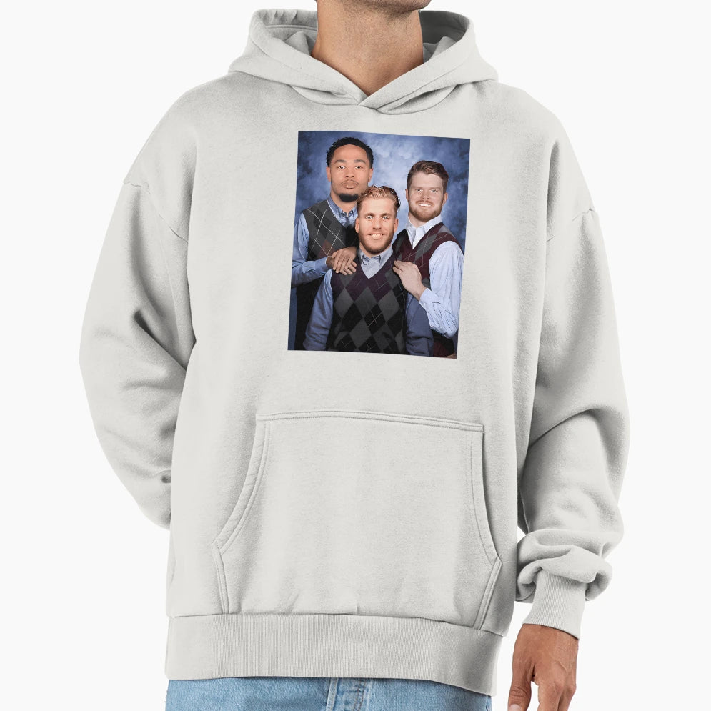 Sam Darnold Jaxon Smith Njigba Cooper Hoodie - Custom Art Print Unisex - T-Shirt, Sweatshirt, Hoodie