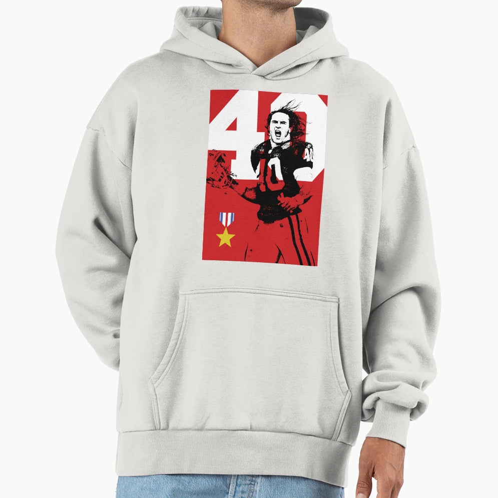 Pat Tillman Hoodie - Aesthetic Graphic Men Women - T-Shirt, Sweatshirt, Hoodie