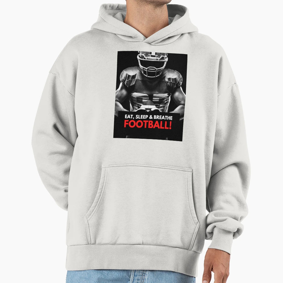 American Football Hoodie - Graphic Print Unisex - T-Shirt, Sweatshirt, Hoodie