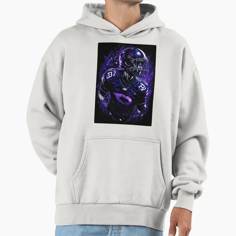 Touchdown Titan Rise American Hoodie - Fun Novelty Design for Adults - T-Shirt, Sweatshirt, Hoodie