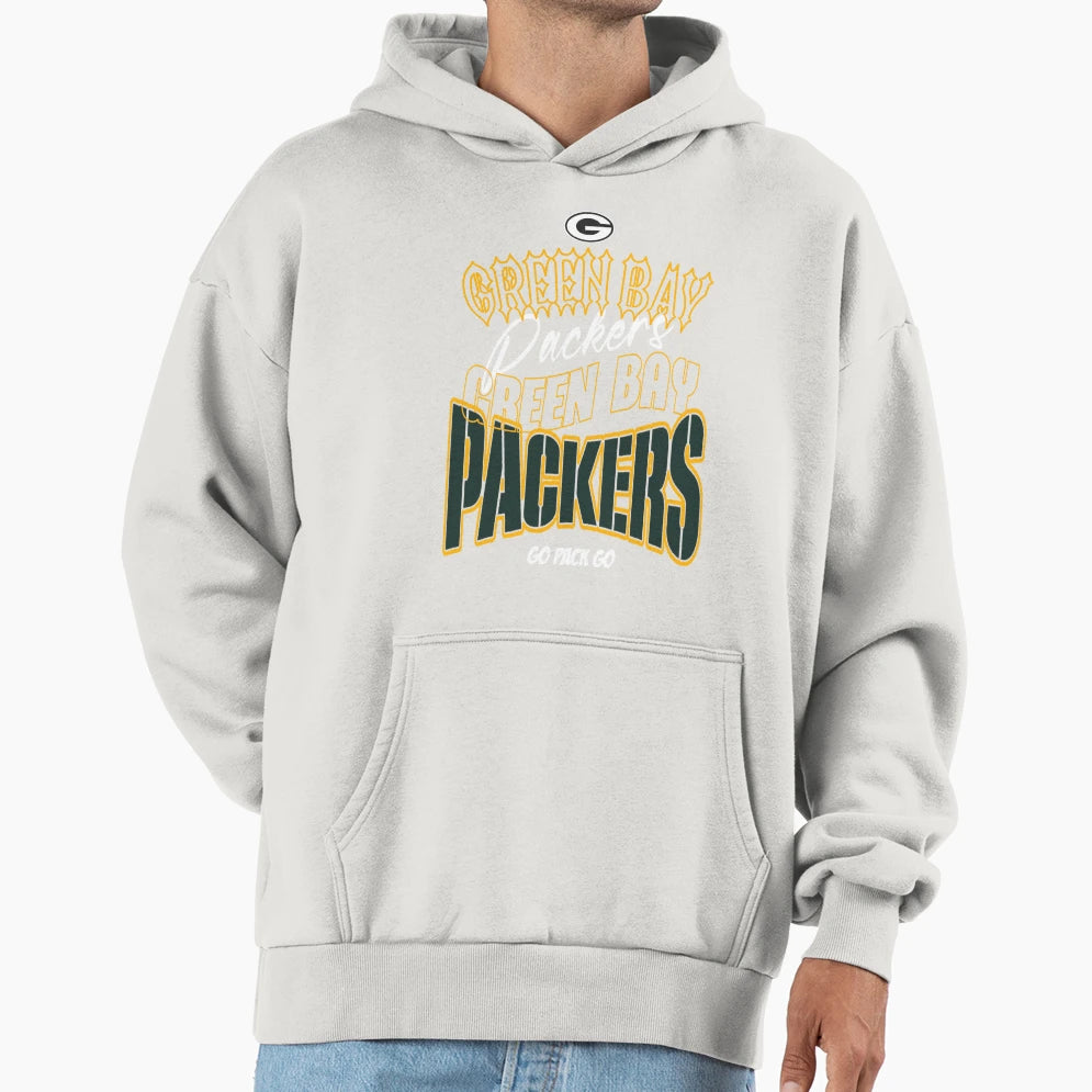 Green Bay Packers Hoodie - Custom Art Print Men Women - T-Shirt, Sweatshirt, Hoodie