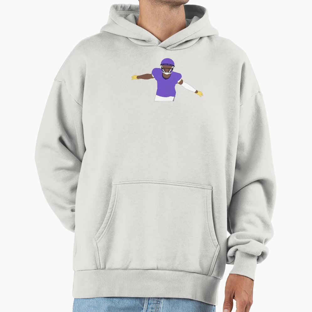 Griddy Dance Funny Touchdown Hoodie - Aesthetic Graphic for Adults - T-Shirt, Sweatshirt, Hoodie