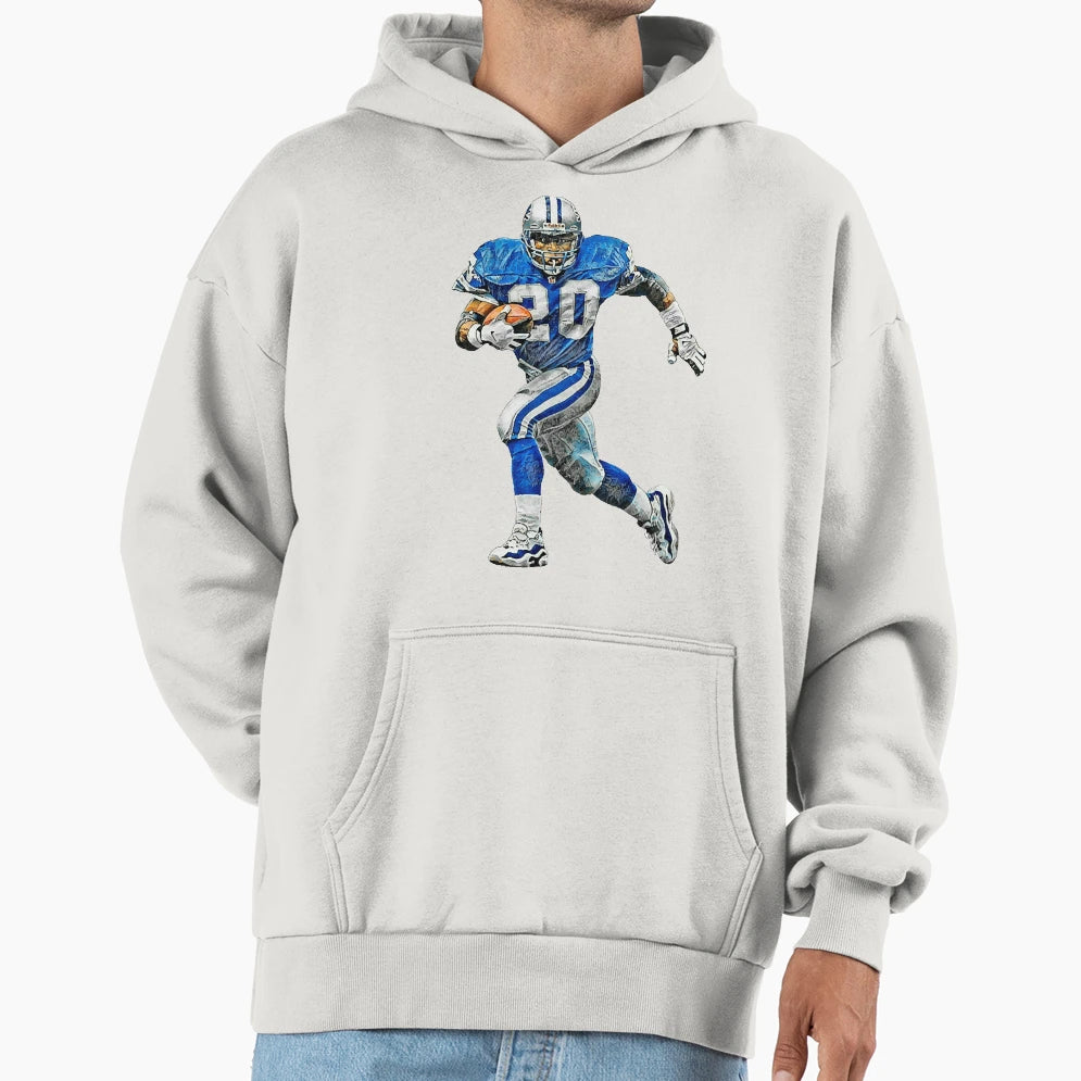 Running Back Hoodie - Custom Art Print for Adults - T-Shirt, Sweatshirt, Hoodie