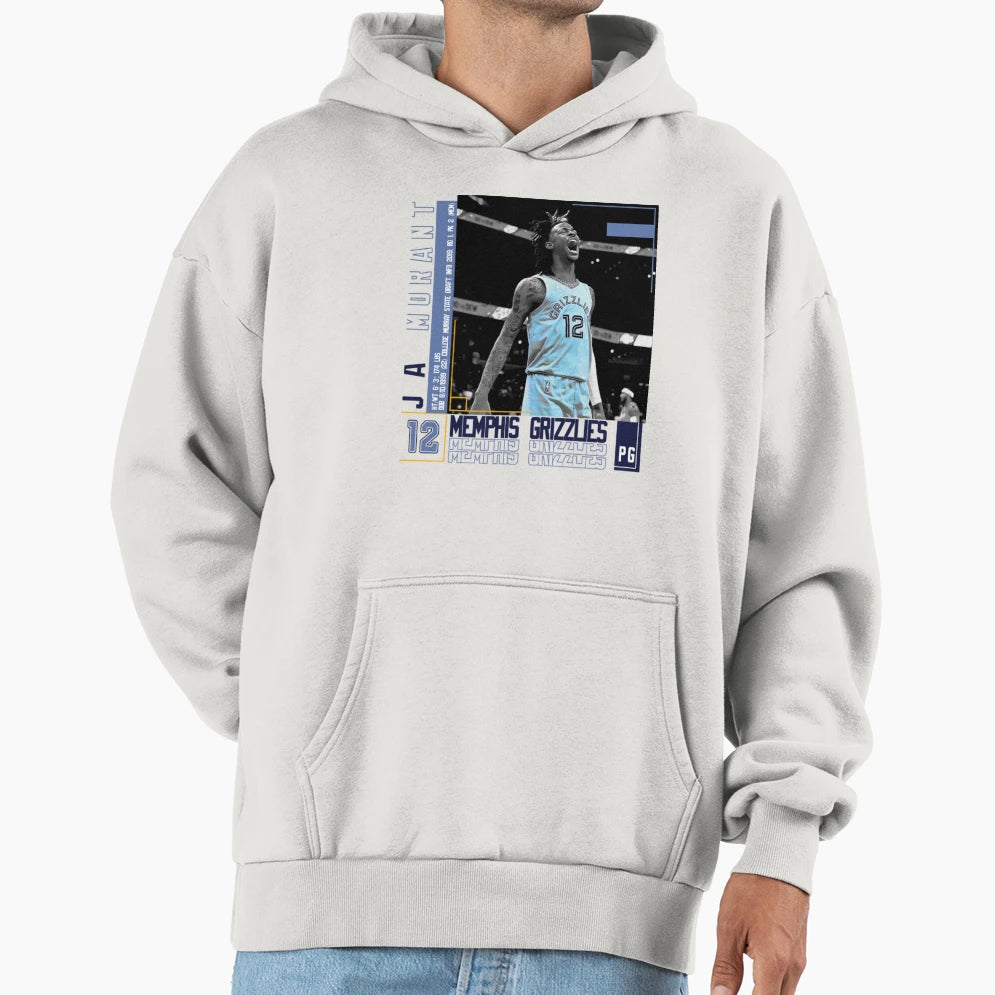 Ja Morant Basketball Hoodie - Streetwear Style for Adults - T-Shirt, Sweatshirt, Hoodie