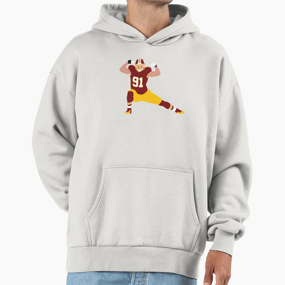 Ryan Kerrigan Hoodie - Streetwear Style for Adults - T-Shirt, Sweatshirt, Hoodie